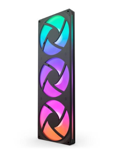 Ventilador caja nzxt f420rgb core fan (single frame) - black - rf-u42hf-b1