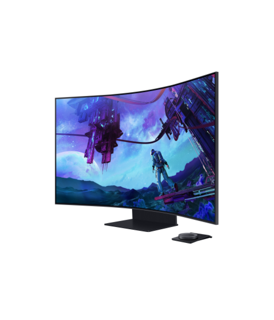 Samsung odyssey s55cg970nu pantalla para pc 139,7 cm (55") 3840 x 2160 pixeles 4k ultra hd led negro