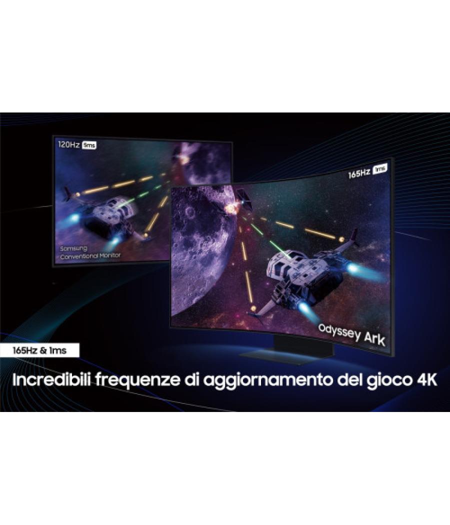Samsung odyssey s55cg970nu pantalla para pc 139,7 cm (55") 3840 x 2160 pixeles 4k ultra hd led negro