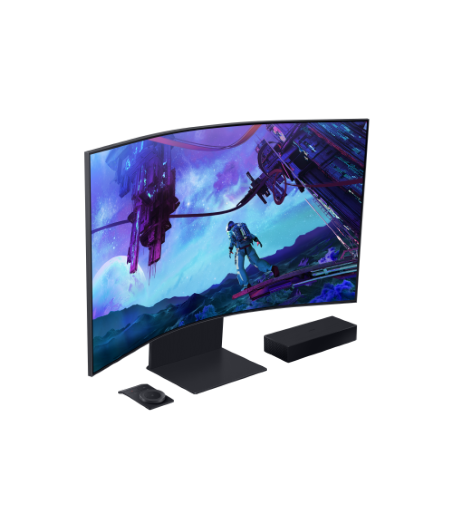 Samsung odyssey s55cg970nu pantalla para pc 139,7 cm (55") 3840 x 2160 pixeles 4k ultra hd led negro