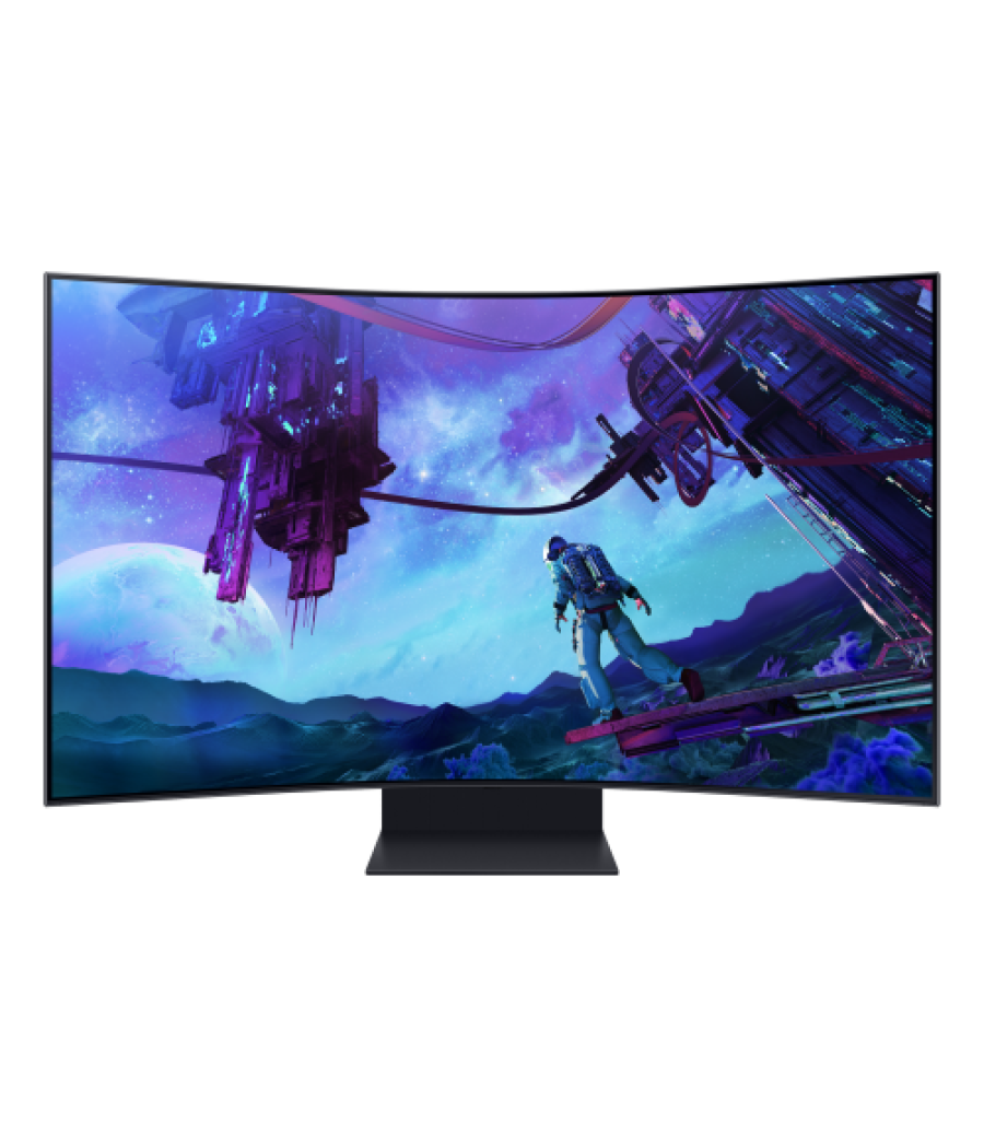 Samsung odyssey s55cg970nu pantalla para pc 139,7 cm (55") 3840 x 2160 pixeles 4k ultra hd led negro