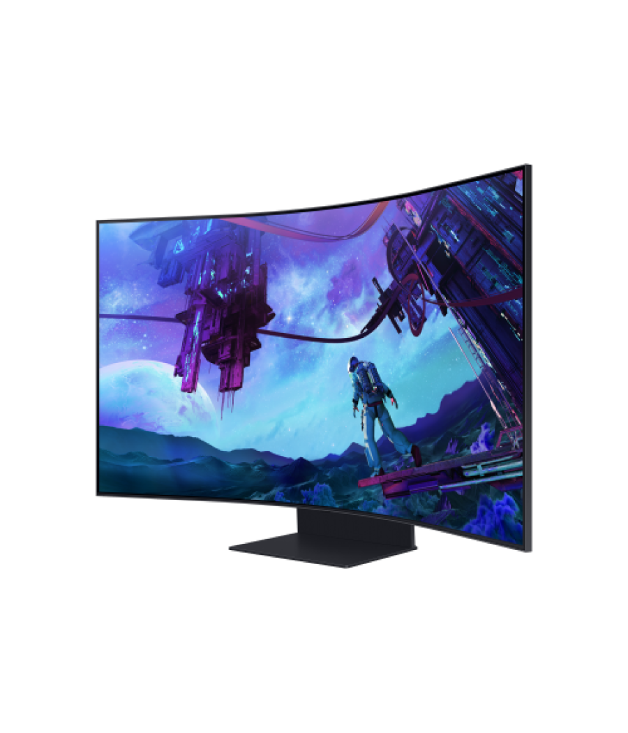 Samsung odyssey s55cg970nu pantalla para pc 139,7 cm (55") 3840 x 2160 pixeles 4k ultra hd led negro