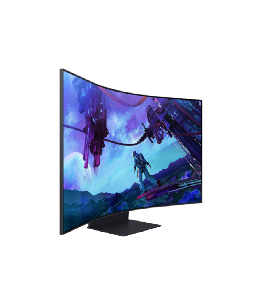 Samsung odyssey s55cg970nu pantalla para pc 139,7 cm (55") 3840 x 2160 pixeles 4k ultra hd led negro