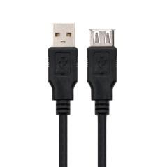 Nanocable Cable USB 2.0, tipo A/M-A/H, Negro, 3m - Imagen 5