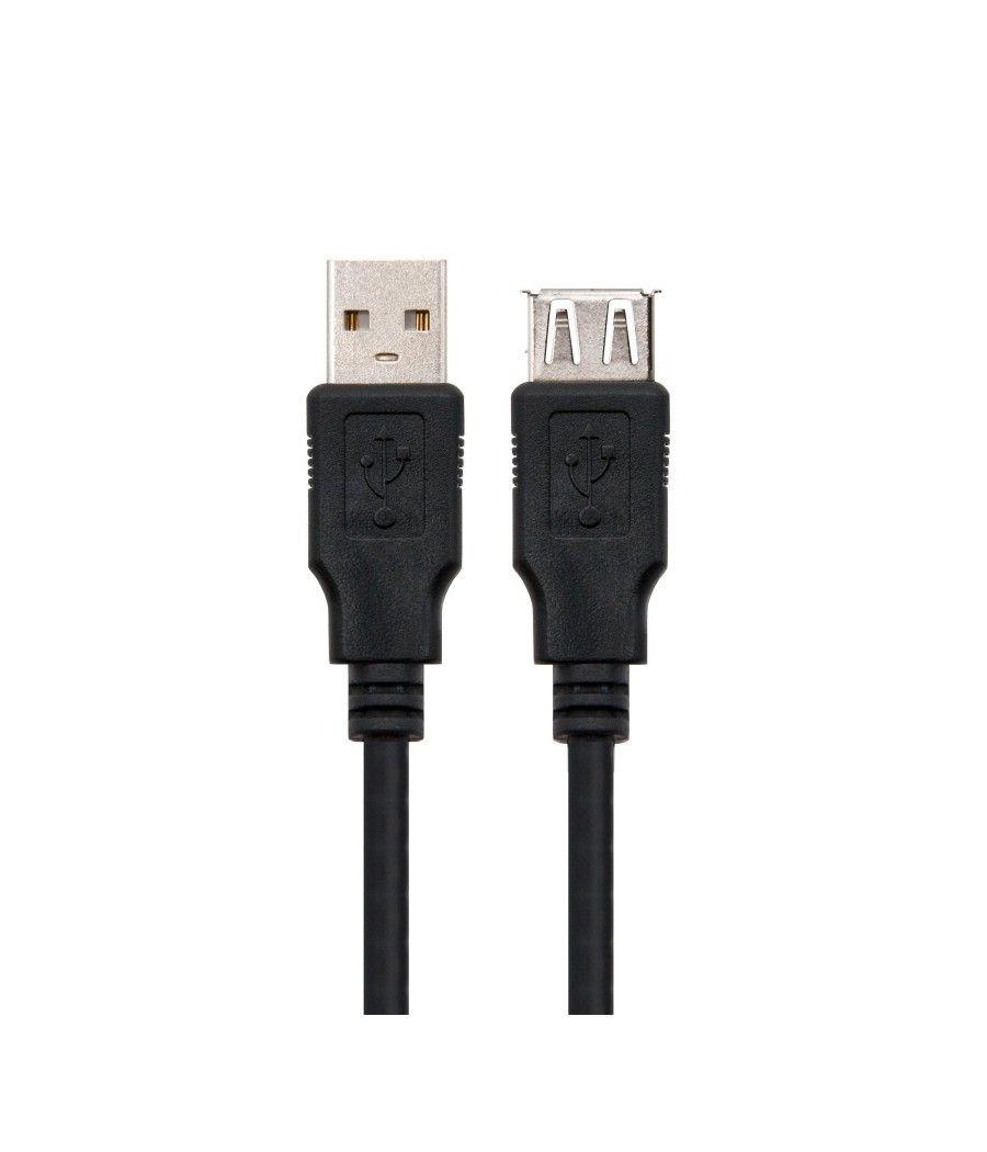 Nanocable Cable USB 2.0, tipo A/M-A/H, Negro, 3m - Imagen 5