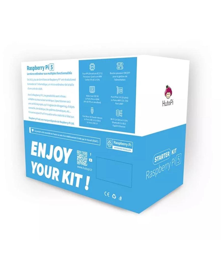 Starter kit raspberry pi 5 version 8 gb