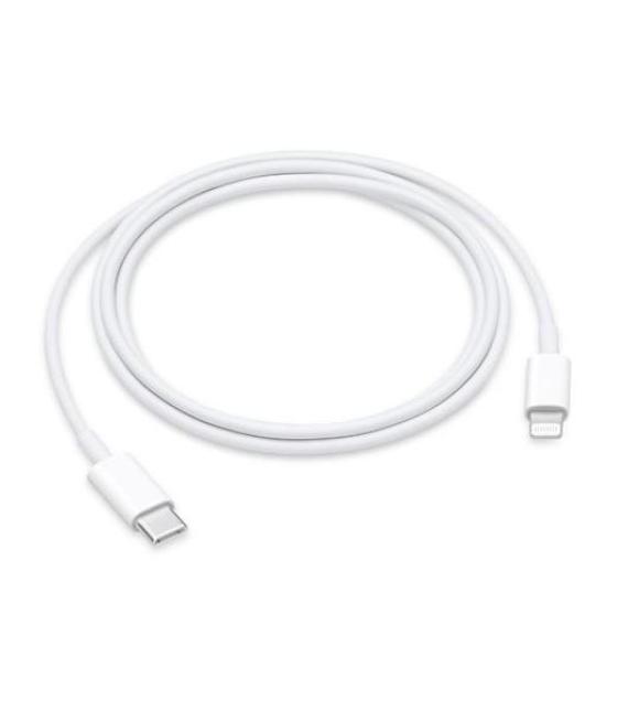 Apple cable-apple usb-c - lighing, 1 m blanco