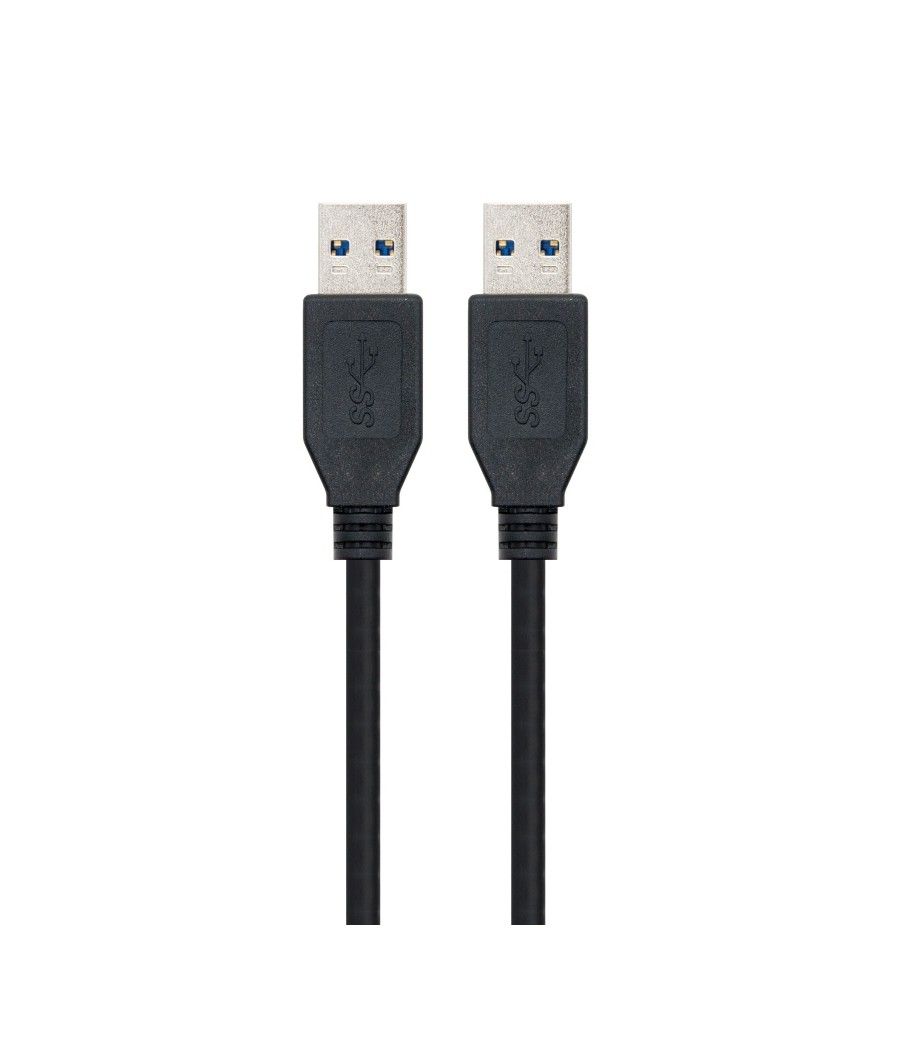 Nanocable Cable USB 3.0, tipo A/M-A/M, Negro, 1m - Imagen 5