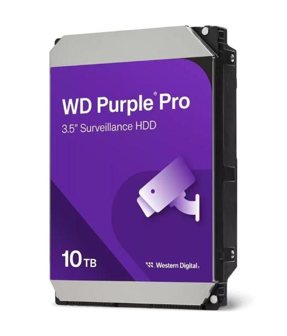 Disco duro western digital wd purple pro surveillance 10tb/ 3.5'/ sata iii/ 512mb