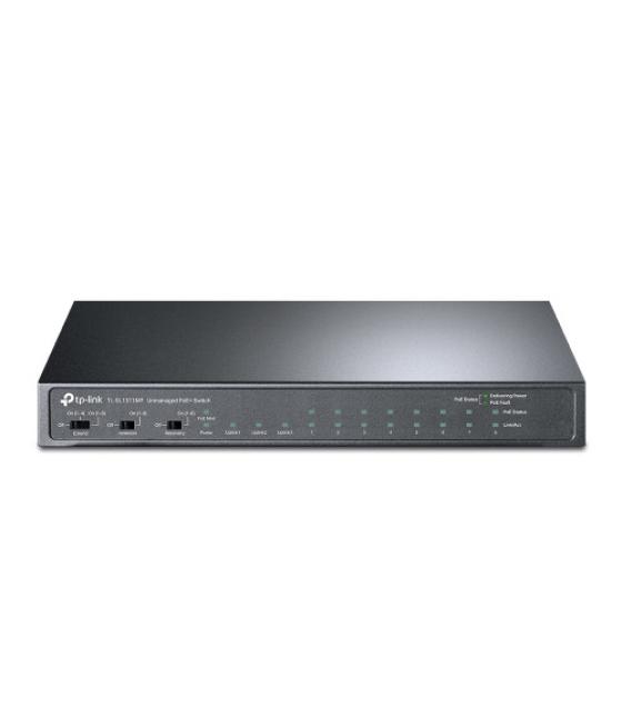 Tp-link tl-sl1311mp switch no administrado fast ethernet (10/100) energía sobre ethernet (poe) negro