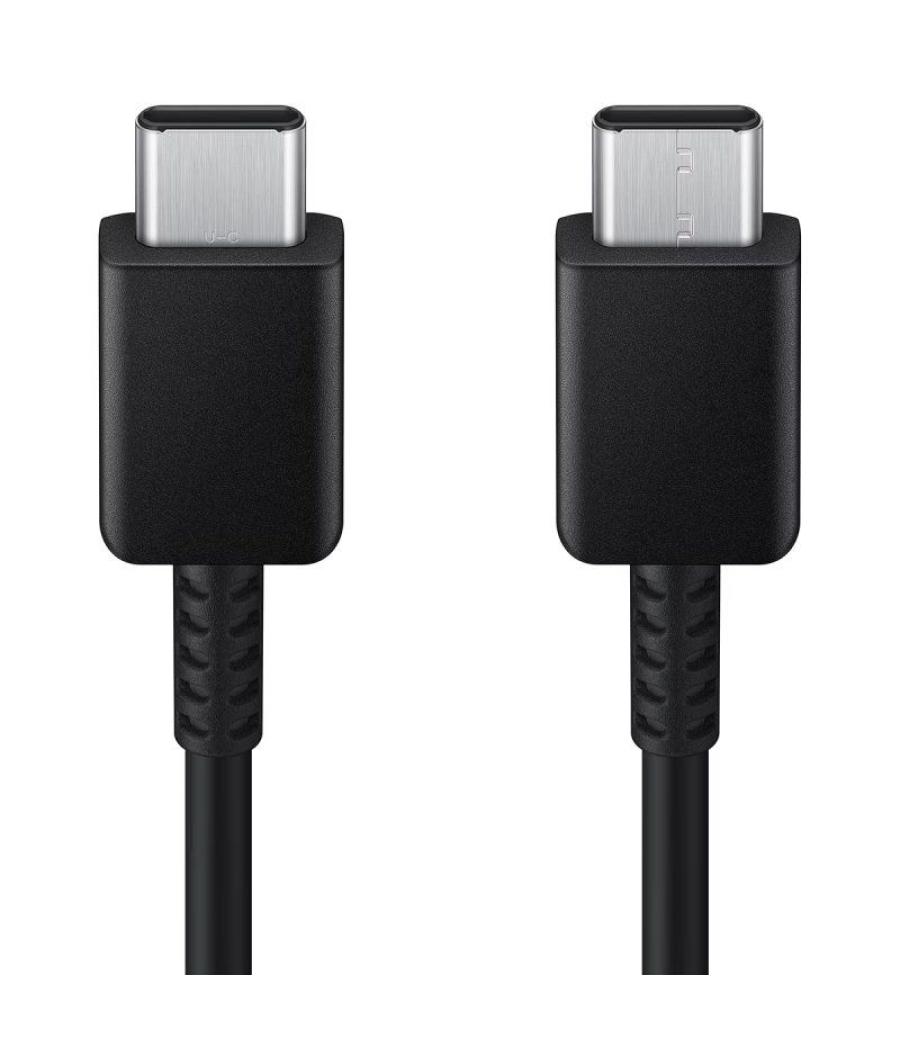 Cable usb 2.0 tipo-c samsung ep-dx310jbegeu/ usb tipo-c macho - usb tipo-c macho/ 1.8m/ negro