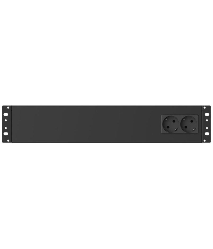 Sai línea interactiva phasak compact/ 800va-480w/ 8 salidas/ formato rack 2u
