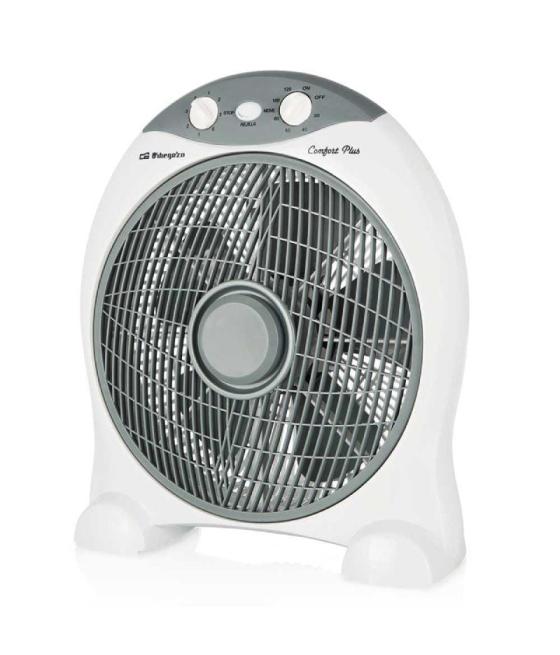 Ventilador de suelo orbegozo box fan bf 1030/ 45w/ 5 aspas 30cm/ 3 velocidades