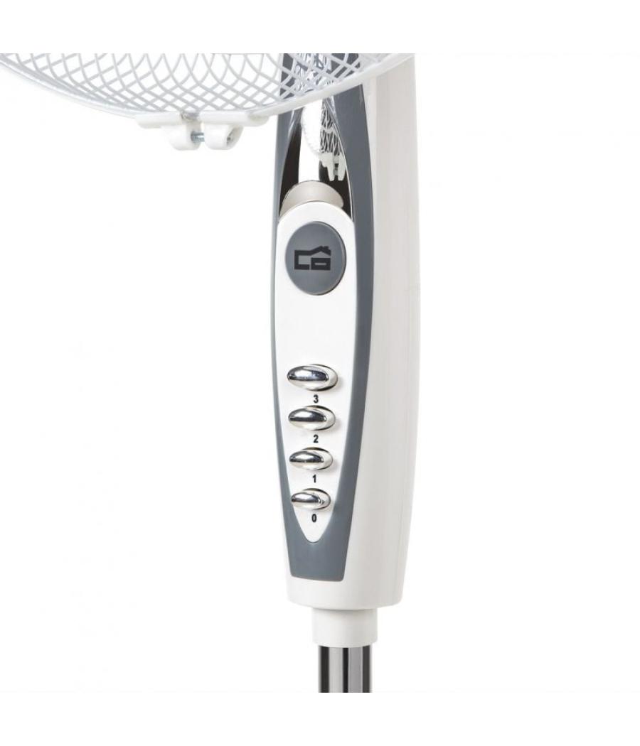 Ventilador de pie orbegozo sf 0147/ 50w/ 3 aspas 40cm/ 3 velocidades