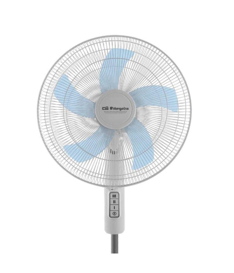Ventilador de pie orbegozo sf 1040/ 45w/ 5 aspas 40cm/ 3 velocidades