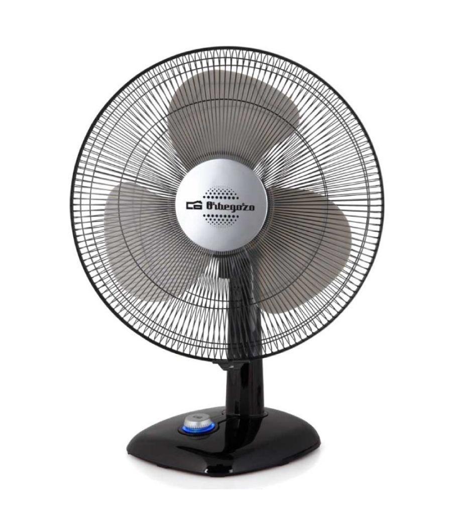 Ventilador de sobremesa orbegozo tf 0134/ 40w/ 3 aspas 30cm/ 3 velocidades