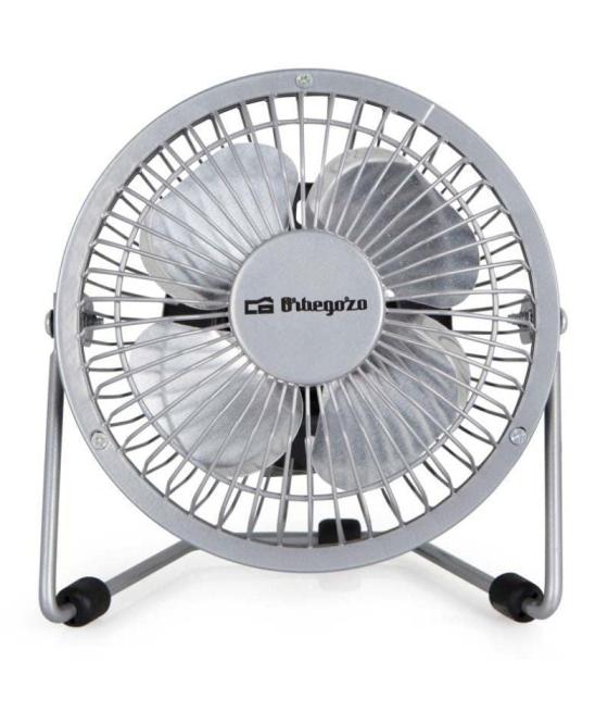 Mini ventilador usb orbegozo pw 1025/ plata