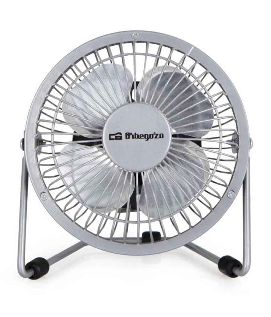 Mini ventilador usb orbegozo pw 1025/ plata Mini ventilador usb orbegozo pw 1025/ plata