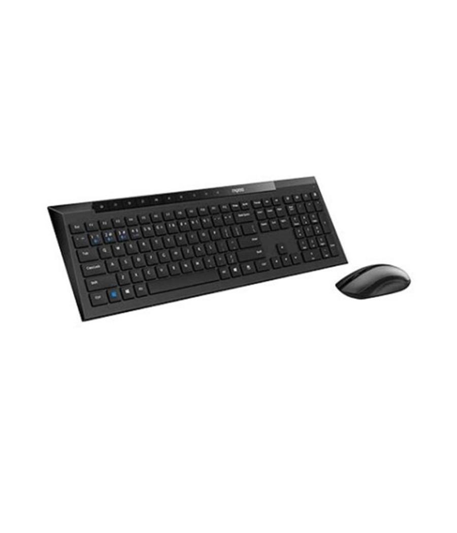 Teclado + raton rapoo 8210m negro inalambrico
