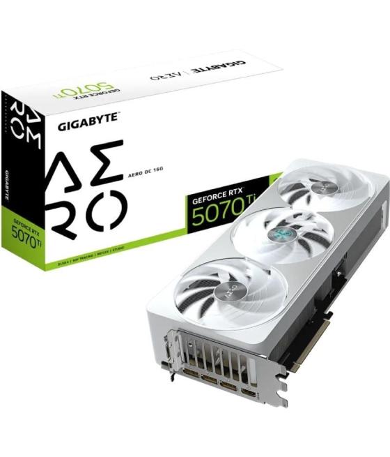 Tarjeta gráfica gigabyte geforce rtx 5070ti aero oc 16g/ 16gb gddr7