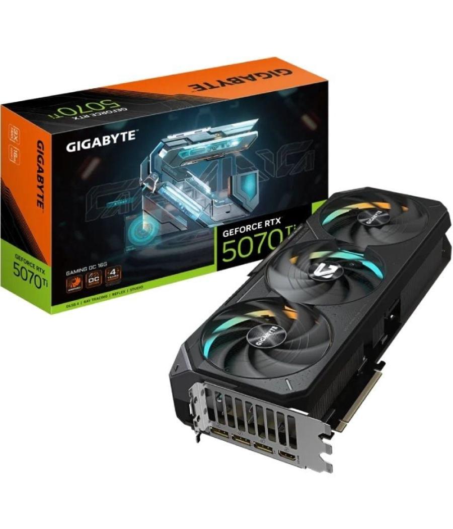 Tarjeta gráfica gigabyte geforce rtx 5070ti gaming oc 16g/ 16gb gddr7