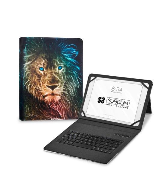 Funda + teclado subblim keytab pro 11 pulgadas trendy leon