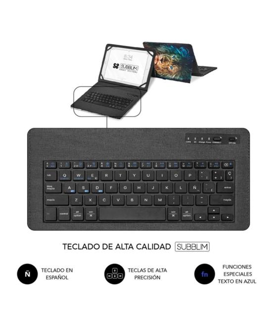 Funda + teclado subblim keytab pro 11 pulgadas trendy leon