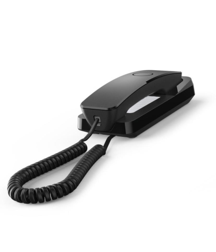 Gigaset desk 200 teléfono analógico negro