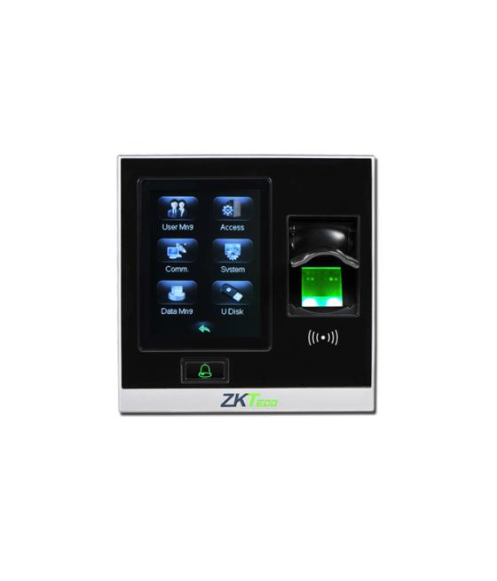 Terminal biométrico para Control de Acceso y Presencia con lector de tarjetas EM 125KHz y pantalla táctil de 2,8" incorp