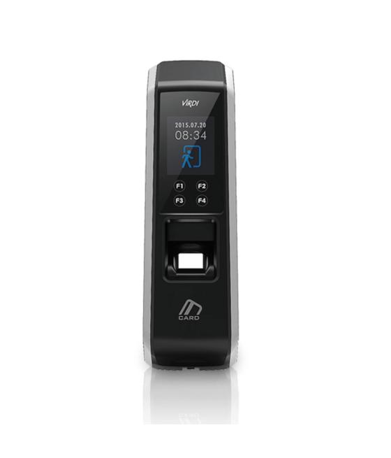 Lector biométrico ViRDI para Control de Acceso y Presencia con lector de tarjetas EM 125KHz y pantalla táctil de 1,77" i