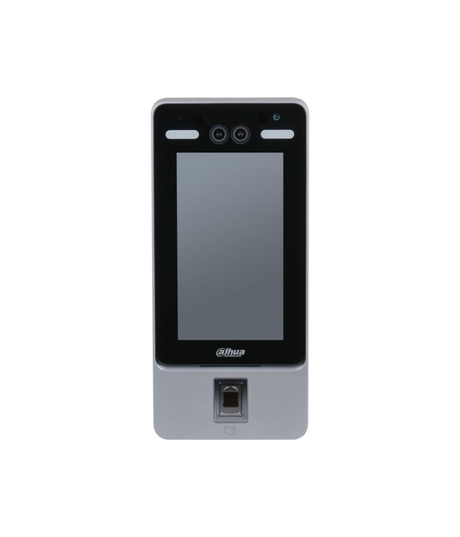Terminal biométrico Dahua de control de accesos con identificación por reconocimiento facial, huella, tarjeta