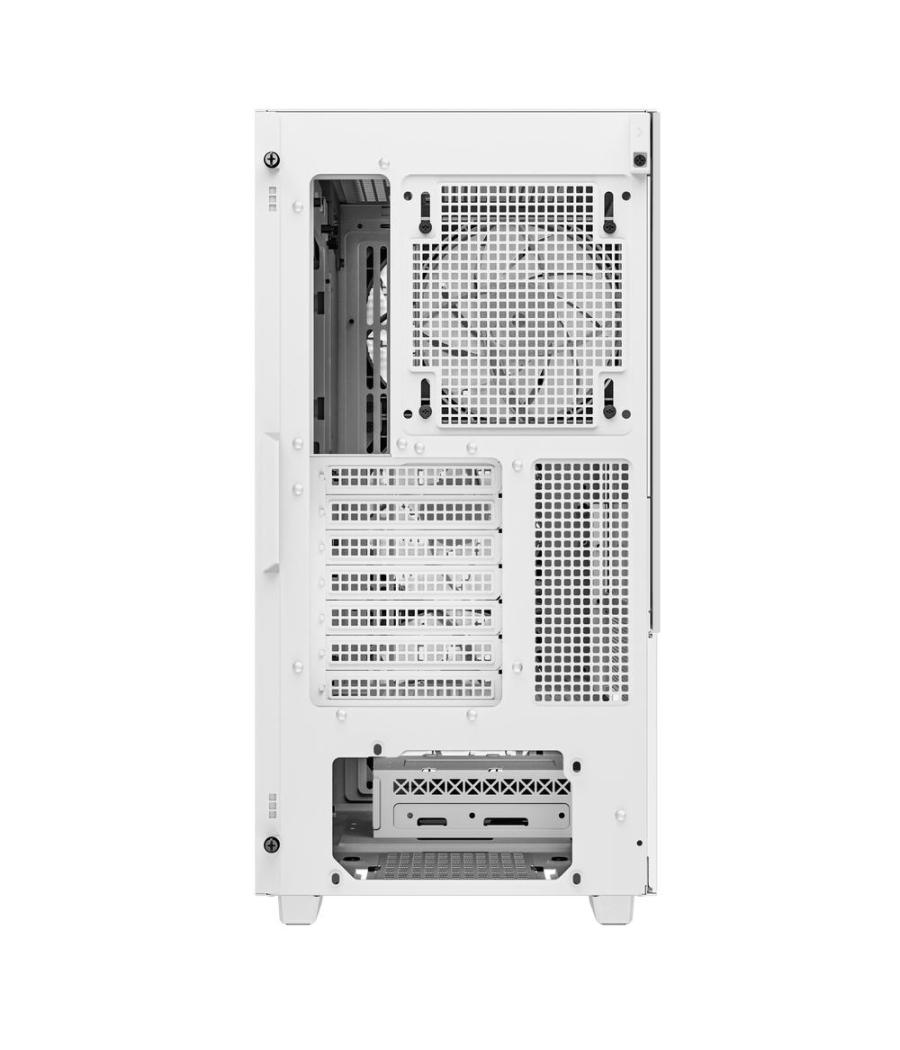 Caja ordenador gaming deepcool ch560 rgb e - atx cristal templado blanca