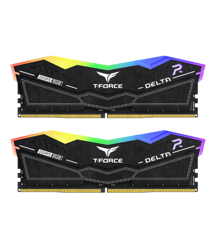 Ddr5 teamgroup t-force delta rgb 16gb x2 6000 negro