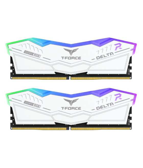 Ddr5 teamgroup t-force delta rgb 16gb x2 6000 blanco