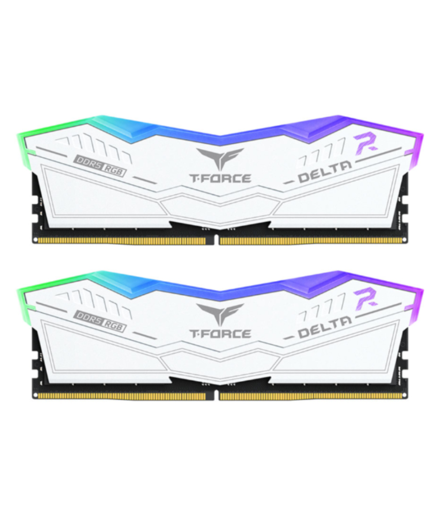 Ddr5 teamgroup t-force delta rgb 16gb x2 6000 blanco