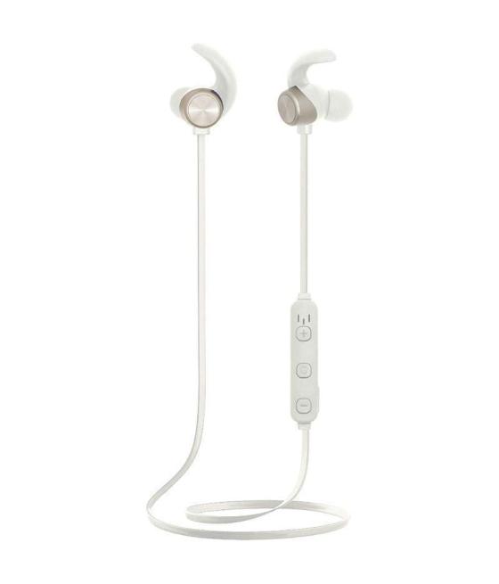 Auriculares inalámbricos deportivos fonestar active-b/ con micrófono/ bluetooth/ blancos