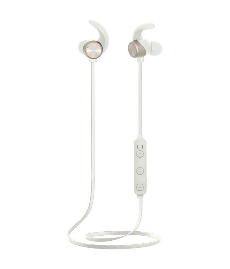 Auriculares inalámbricos deportivos fonestar active-b/ con micrófono/ bluetooth/ blancos