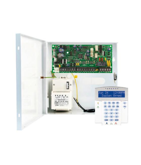 Kit compuesto por: 1x Central PCBSP4000 de 5 a 32 zonas