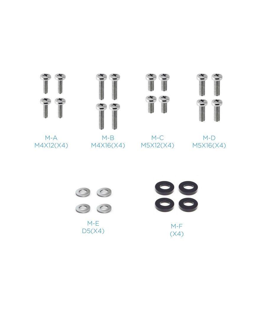 Tooq DB1127TN-B Soporte mesa monitor/tv 17-27" - Imagen 16