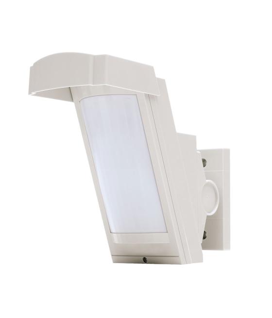 Detector de doble PIR para exteriores de 12m, 85°