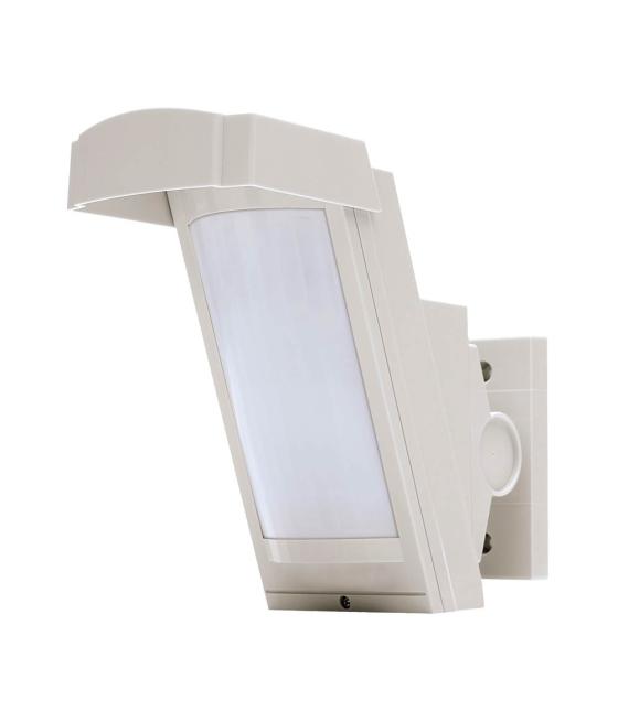 Detector de doble tecnología para exteriores de 12m, 85°