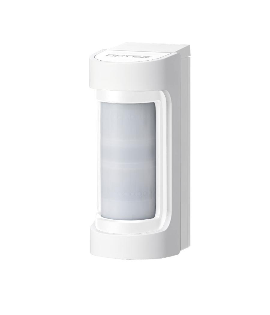 Detector de doble PIR para exteriores de 12m, 90° de alcance Detector de doble PIR para exteriores de 12m, 90° de alcance