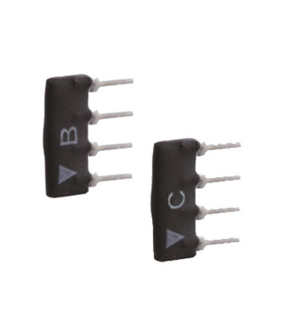 Pack de 100 módulos de resistencia de final de línea para detectores OPTEX Pack de 100 módulos de resistencia de final de línea para detectores OPTEX