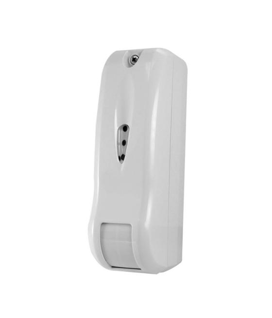 Detector de cortina de doble tecnología con antimasking para uso en exteriores
