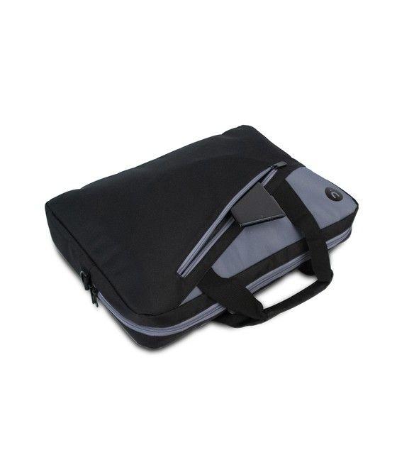 NGS Monray Master Kit Black maletines para portátil 39,6 cm (15.6") Maletín Negro, Gris - Imagen 4