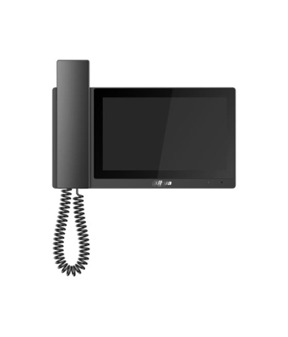 Monitor digital SIP de interior con auricular