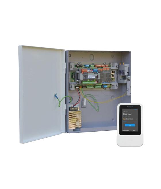 Kit Honeywell MAXPRO compuesto por: 1x Central MPIP2000E de 8+2 zonas en placa ampliables a 60