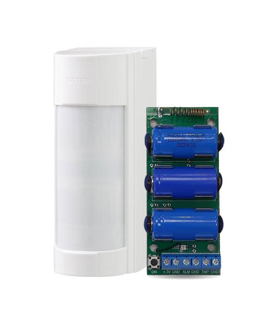 Doble PIR dual Optex + transmisor U-Prox