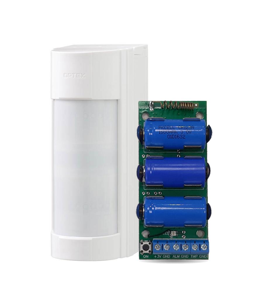 Doble PIR dual Optex + transmisor U-Prox