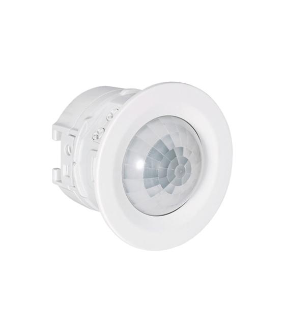 Detector PIR de 360° a pilas para montaje empotrado